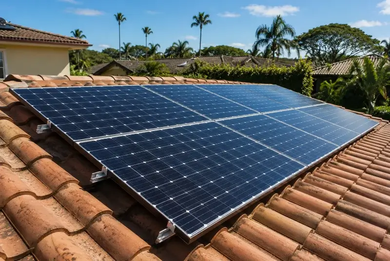Installation de panneaux solaires à Saint-Jean-de-Crieulon